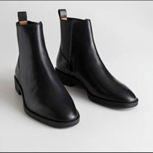 & Other Stories Leather Chelsea Boot